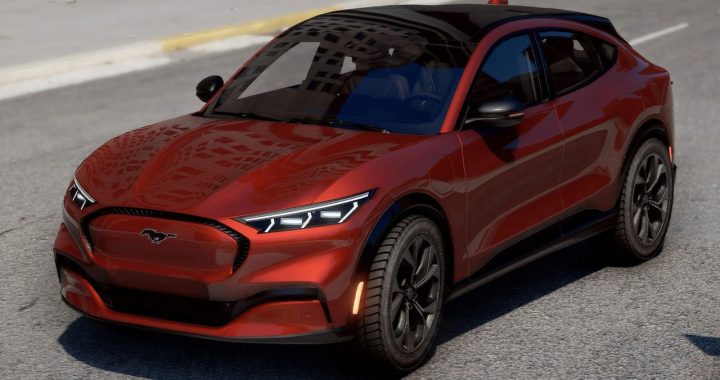 خودرو 2021 Ford Mustang Mach E برای GTA V