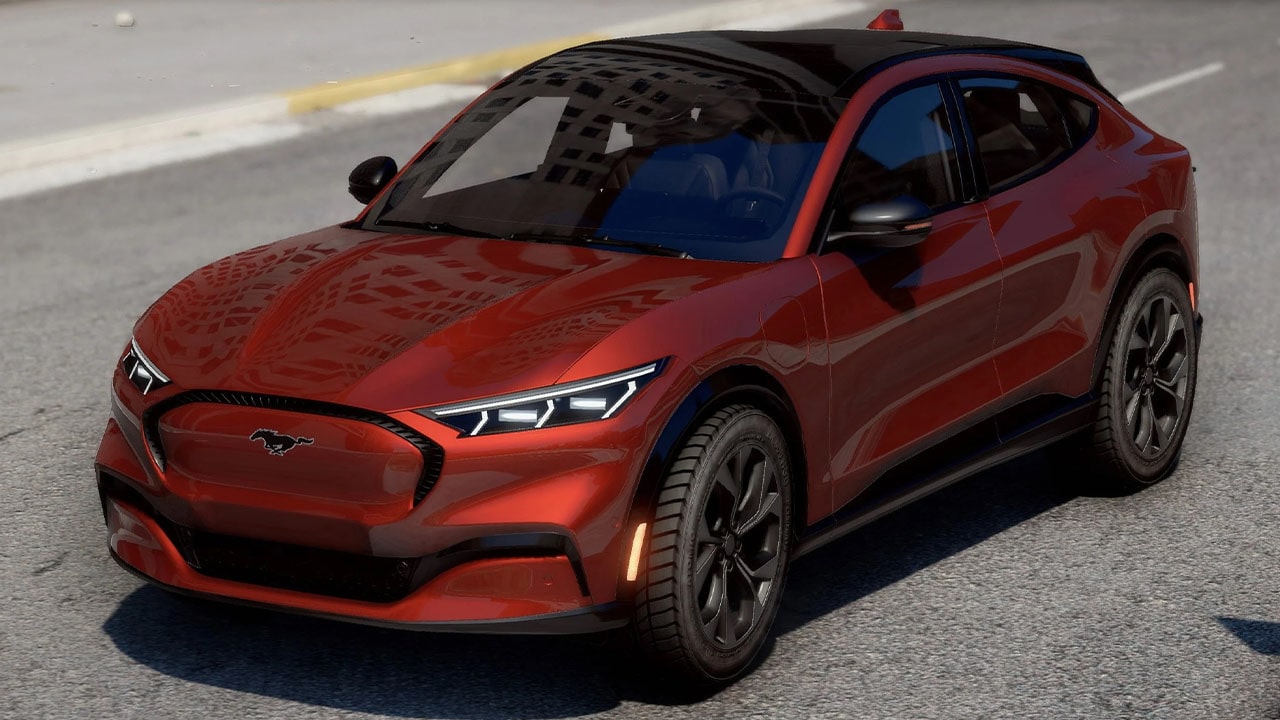 دانلود خودرو 2021 Ford Mustang Mach E برای GTA V