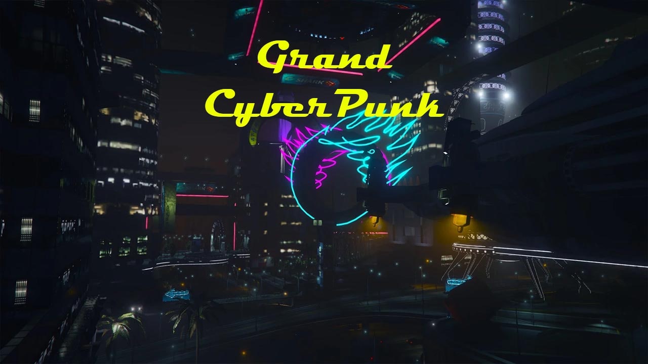 دانلود مد مپ Cyberpunk برای GTA V