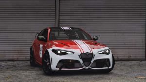 دانلود خودرو Alfa Romeo Giulia GTAm 2021 برای GTA V