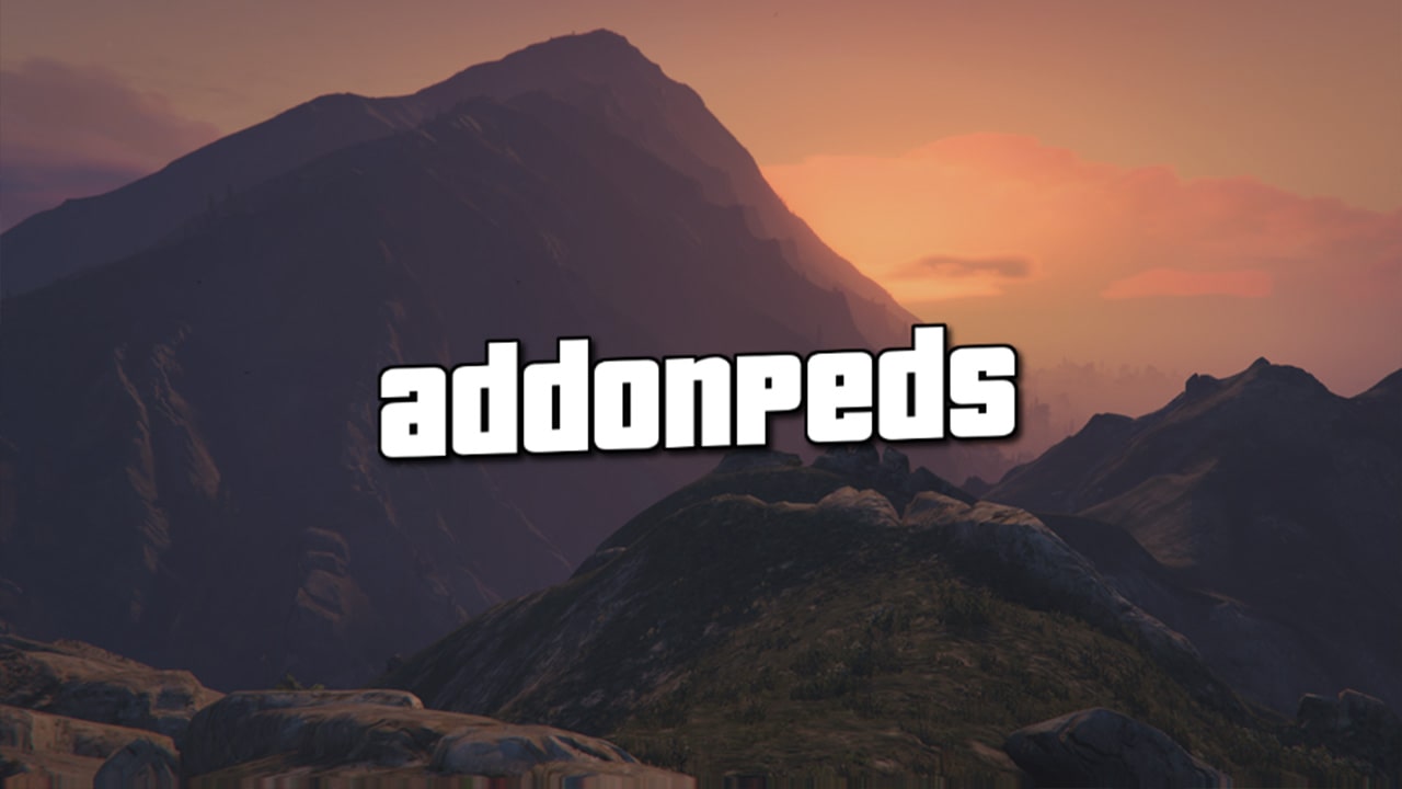 افزونه AddonPeds برای GTA V