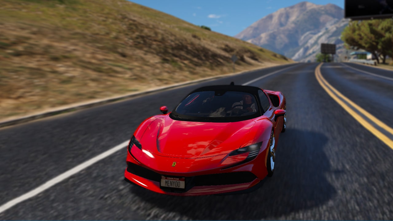 دانلود خودرو Ferrari SF90 Stradale 2020 برای GTA V