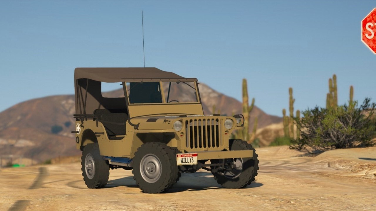 دانلود خودرو Jeep Willys MB برای GTA V