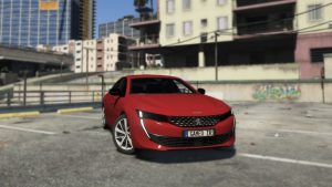 دانلود خودرو Peugeot 508 برای GTA V