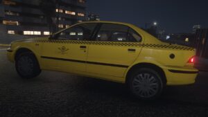 سمند تاکسی برای GTA V