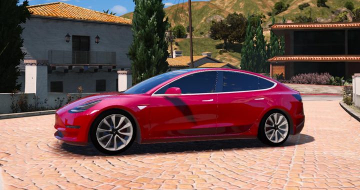 خودرو Tesla Model 3 برای GTA V
