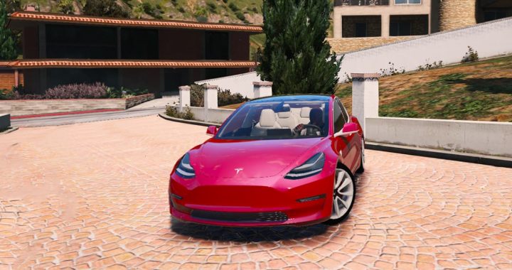 خودرو Tesla Model 3 برای GTA V