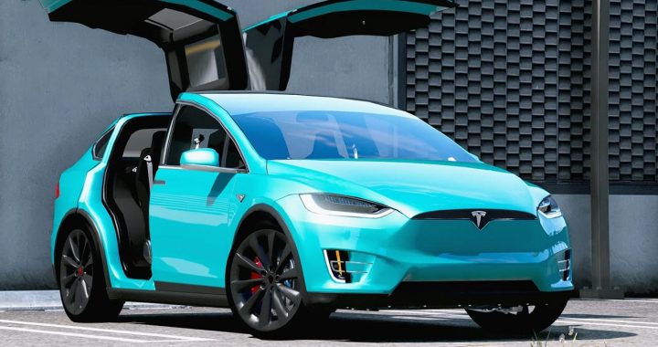خودرو Tesla Model X برای GTA V
