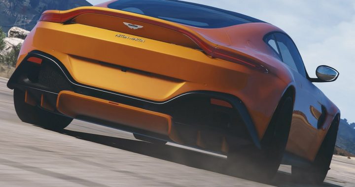خودرو Aston Martin Vantage 2019 برای GTA V