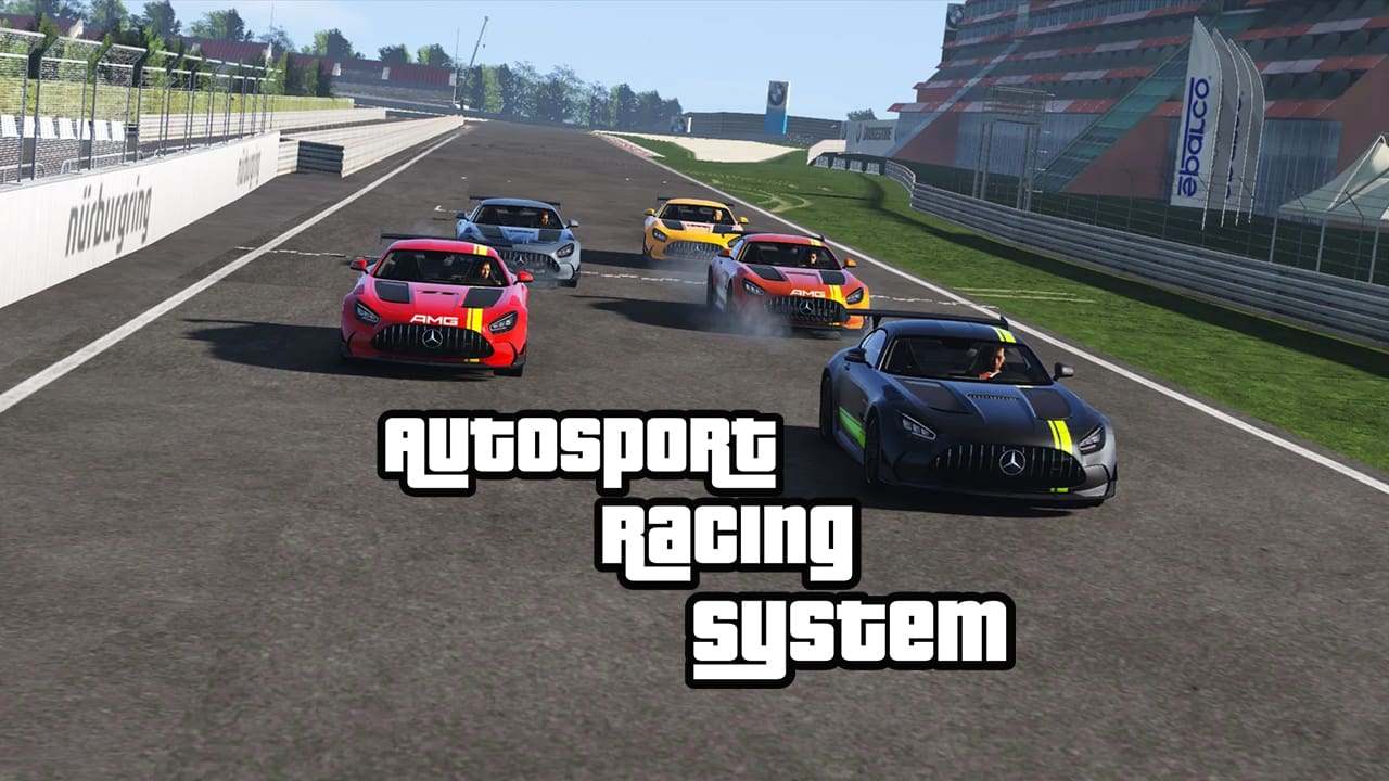 دانلود مد Autosport Racing System برای GTA V