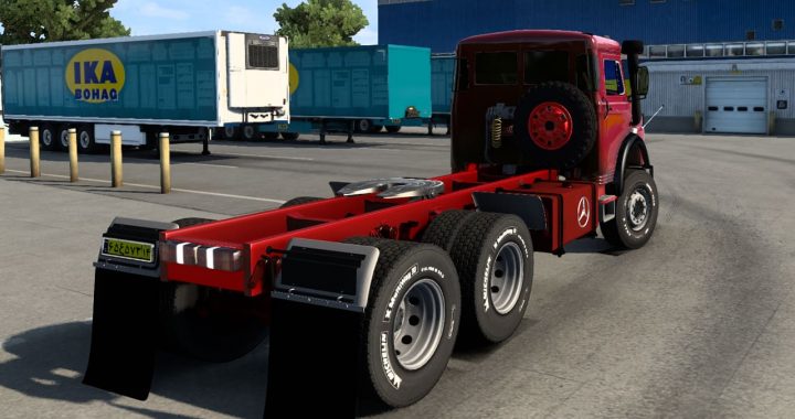 مد کامیون بنز 2624 برای Euro Truck Simulator 2