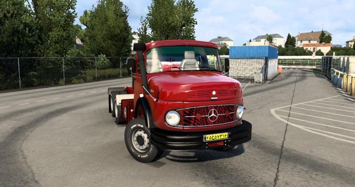 مد کامیون بنز 2624 برای Euro Truck Simulator 2