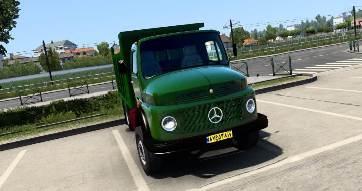 مد کامیون بنز 911 برای Euro Truck Simulator 2