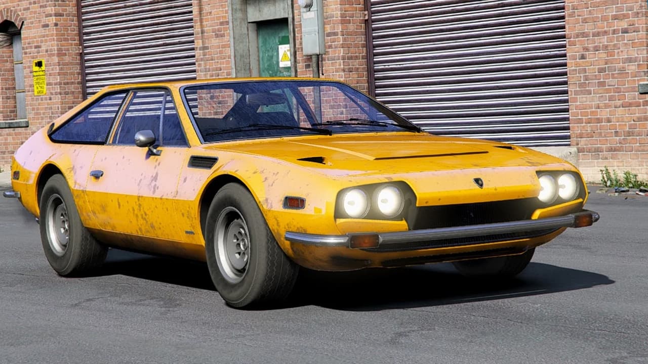 دانلود خودرو Lamborghini Jarama 1976 برای GTA V