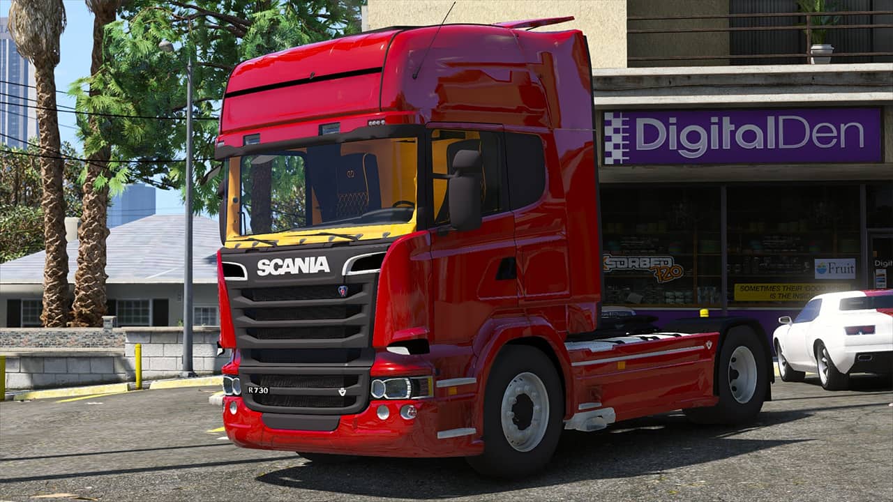 دانلود کامیون Scania R730 Streamline برای GTA V