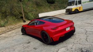 Tesla roadster 2020 برای GTA V