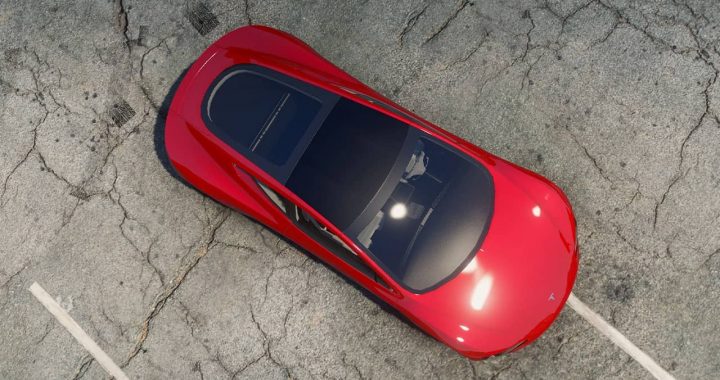خودرو Tesla Roadster 2020 برای GTA V