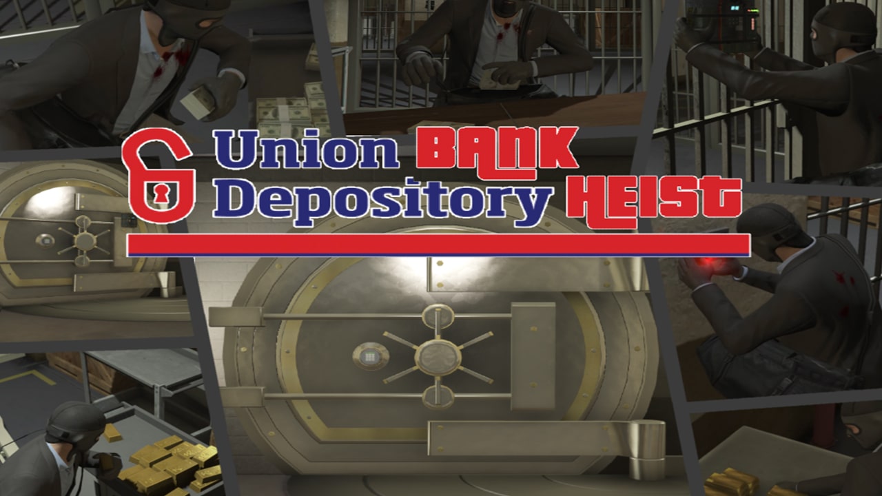 مد The Union Depository Heist برای GTA V