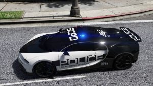 Bugatti Chiron Police FiveM