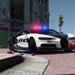 Bugatti Chiron Police FiveM