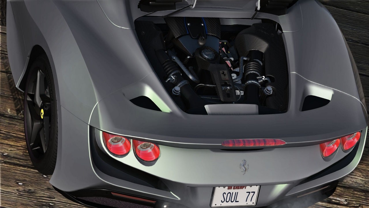 خودرو Ferrari F8 Spider 2020 برای GTA V