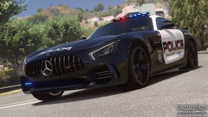 Mercedes Benz AMG GT-R 2017 Police FiveM