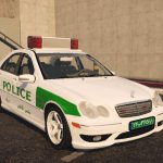 خودرو Mercedes Benz C32 Police برای FiveM