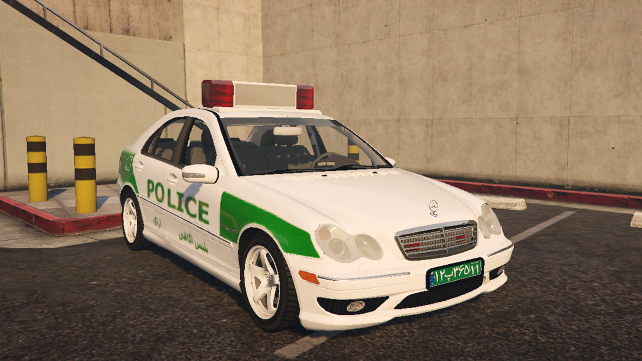 دانلود خودرو Mercedes Benz C32 Police برای FiveM
