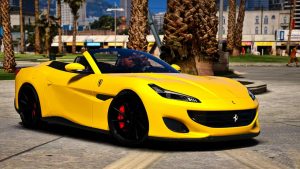 دانلود خودرو Ferrari Portofino 2018 برای GTA V