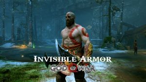 clean invisible armor and wrist armor god of war