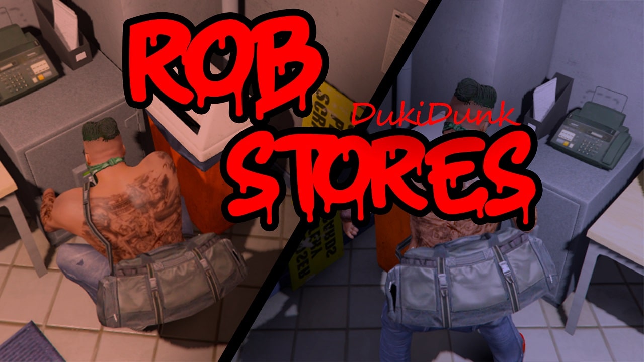 دانلود مد Rob Stores برای GTA V