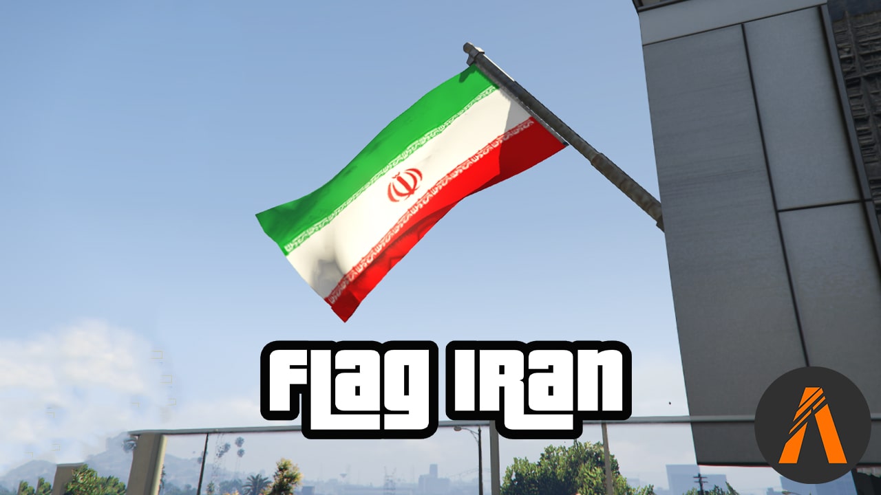 دانلود پرچم ایران برای FiveM