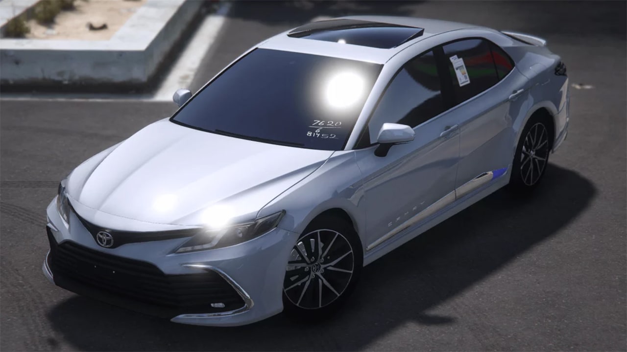 دانلود خودرو Toyota Camry 2022 GLE برای GTA V