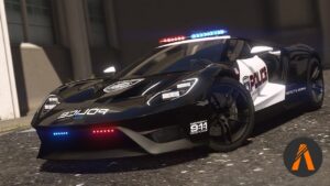 دانلود خودرو Ford GT 2017 Police برای FiveM