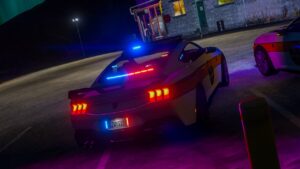 Mustang Dark Horse 2024 Police FiveM