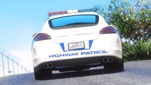 Porsche Panamera Turbo Police FiveM