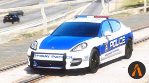 دانلود خودرو Porsche Panamera Turbo Police برای FiveM