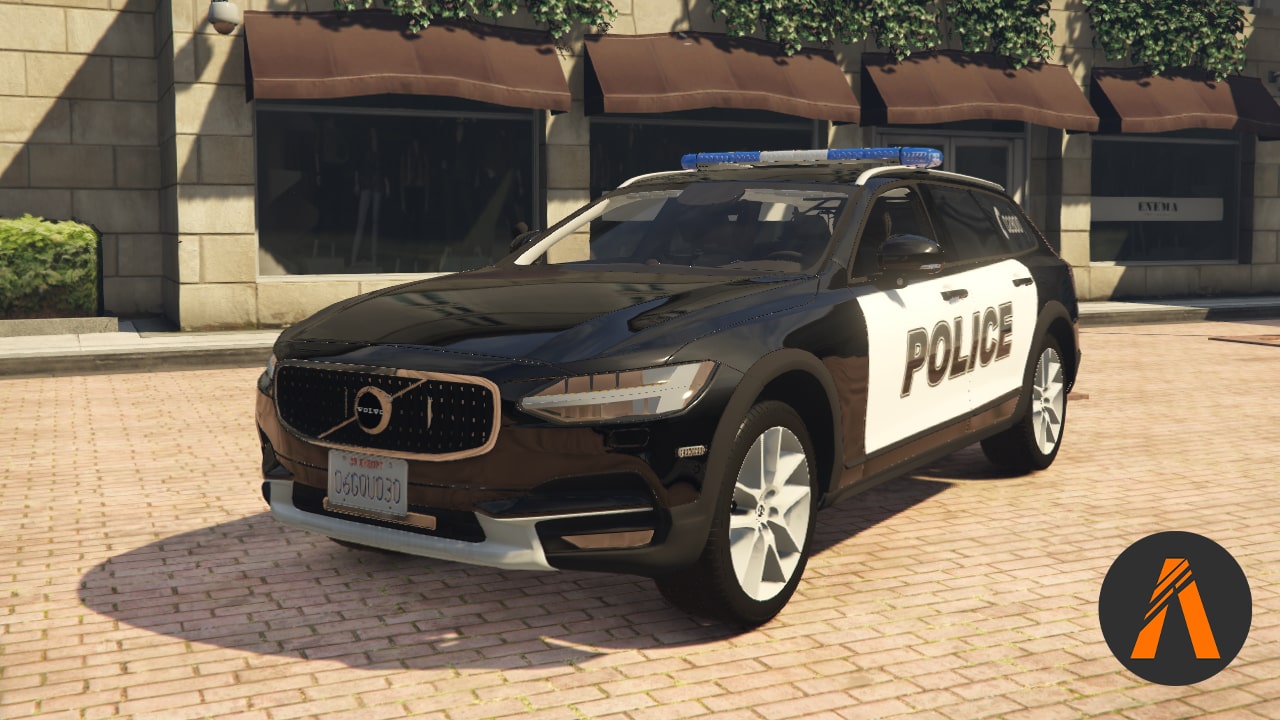 دانلود خودرو Volvo V90 CC Police برای FiveM