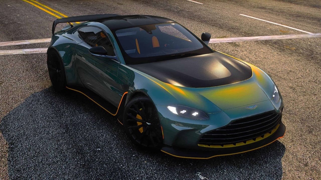 دانلود خودرو Aston Martin Vantage 2023 برای GTA V