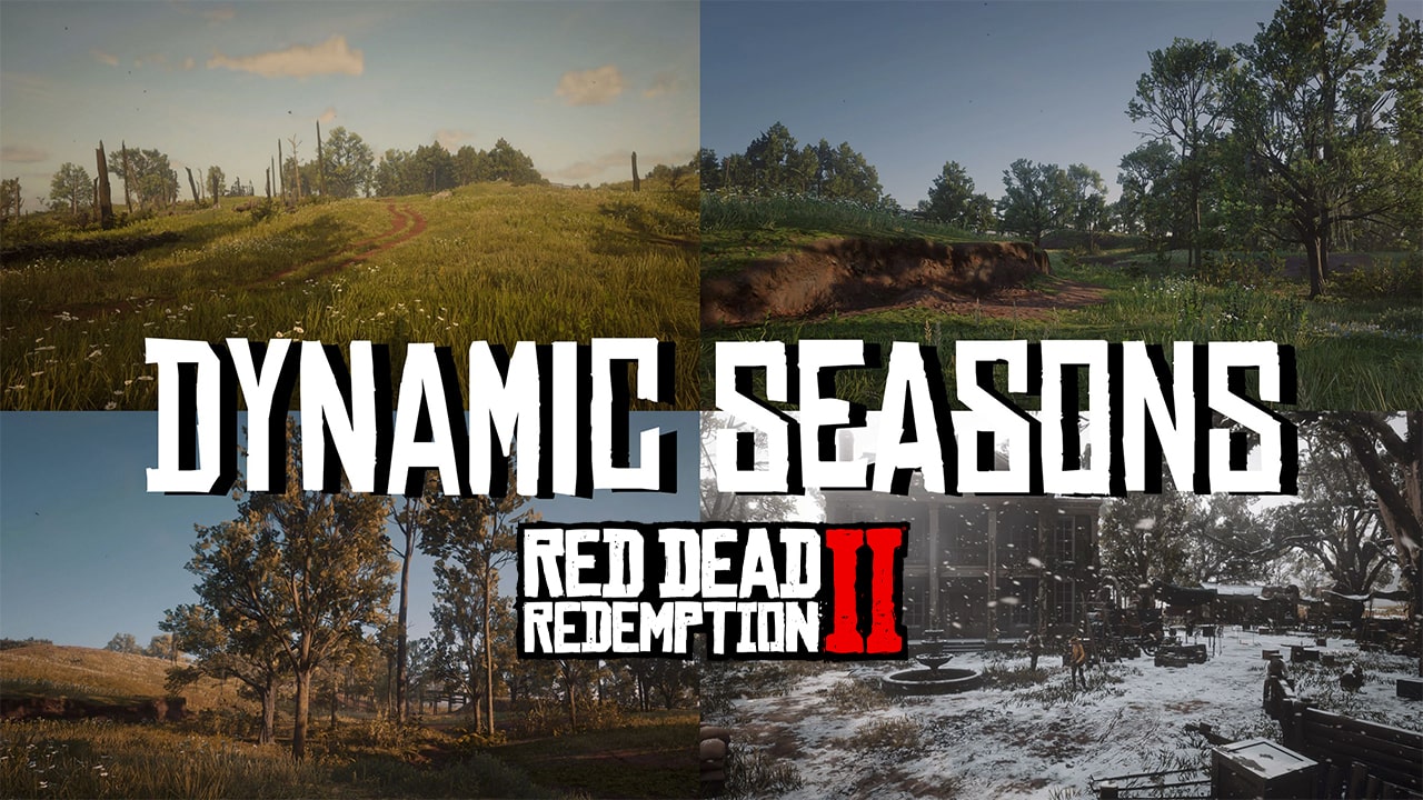 دانلود مد Dynamic Seasons برای Red Dead Redemption 2