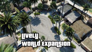 دانلود مد Lively World Expansion برای GTA V
