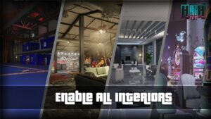 دانلود مد Enable All Interiors برای GTA V