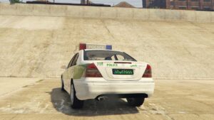 ماشین Mercedes Benz C32 Police برای فایوم