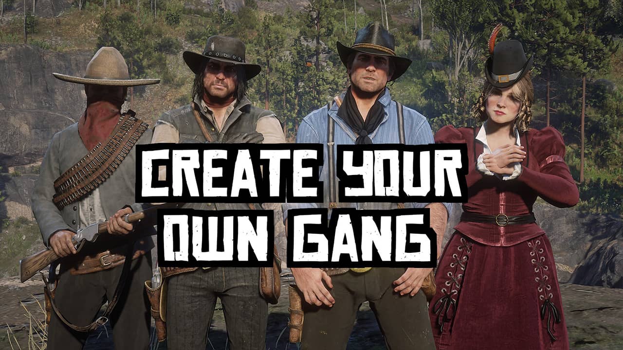 دانلود مود Custom Gang Mod برای Red Dead Redemption 2