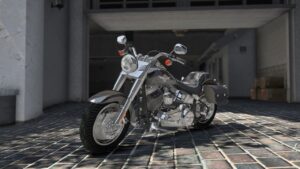 دانلود موتور سیکلت Harley Davidson Fat Boy برای GTA V
